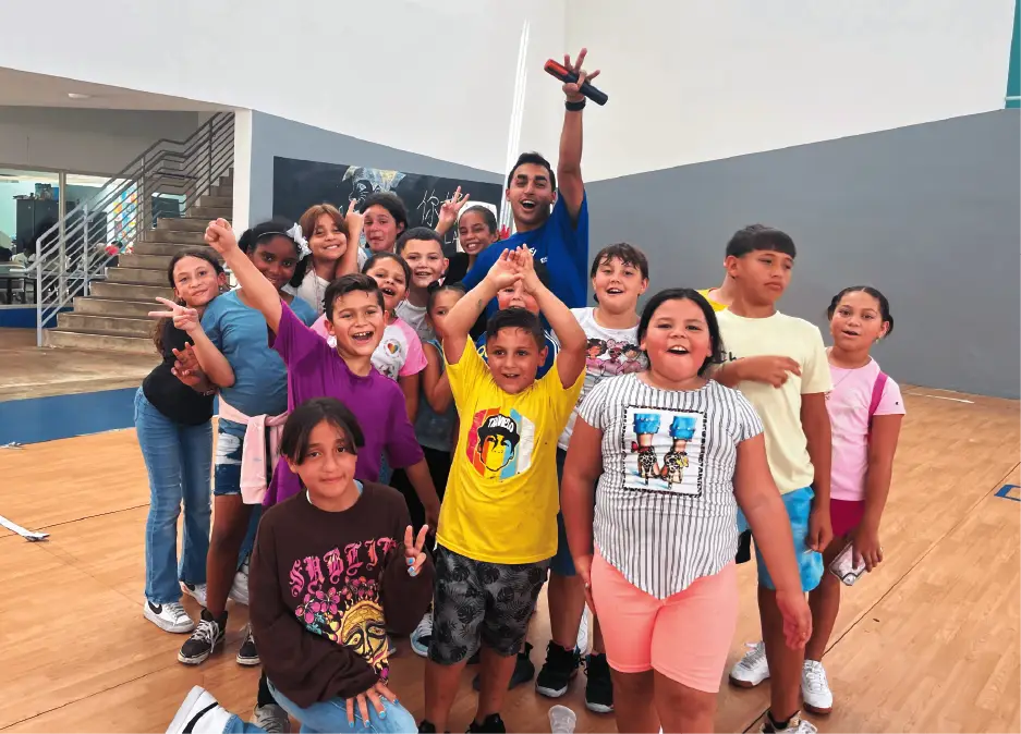 Community program in action